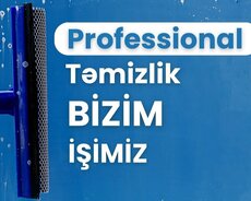 Təmizlik işləri görürəm