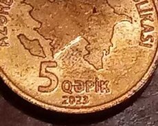 Gerbli 5 qəpik 2023