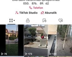 Tiktok səhifəsi