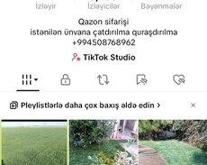 Tiktok səhifəsi