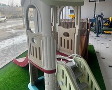 Tək gümbəzli plastik evcik