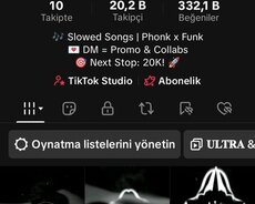 Tiktok hesabı satılır