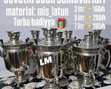 Qədimi Tula istehsallı od samovarları