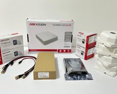 Hikvision kamera komplekti