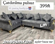 Künc divanlar (açılan+bazalı)