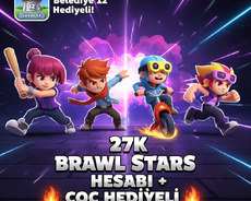 27k brawl + coc 12 bələdiyyə hədiyyəli