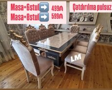 Möhtəşəm "tacmaral" masa dəsti