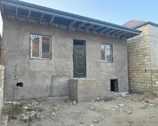 kreditlə 2 otaqli həyət evi