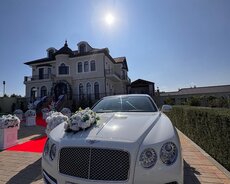 Bentley Flying kirayə bey gelin maşıni