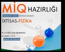 Miq və sərtifikasiya fizikadan rus bölməsi üzrə