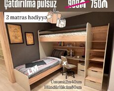 İkimərtəbəli çarpayılar