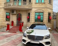Bey gelin maşıni Mercedes sclass icarəsi