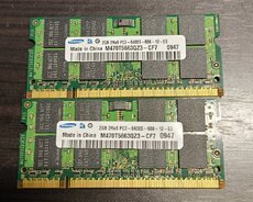Ddr 2 2x2gb Noutbuk ucun