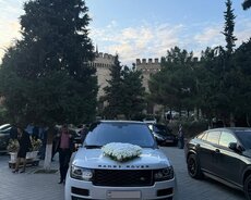 Прокат автомобилей для жениха и невесты Range Rover