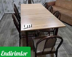Bağ , mətbəx və eyvan üçün Masa desti