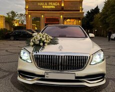 Bey gelin maşıni Mercedes sclass Maybach sifarişi