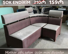 Mətbəx , ofis, salon üçün mini divanlar