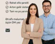 Gənclərə ofis daxili iş imkanı