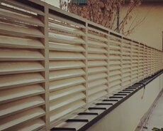 Gün qrıcı., üfüqi zolaqlı metal hasar. Bu cür hasarlar həyətlər və