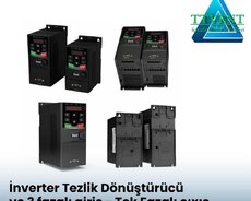 Havalandırma Suret tenzimleyici (invertor) ası