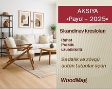 Təbii ağacdan Ev Bağ terras kafe mebeli skandinav dizayn