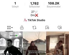 Tik-Tok sehifesi