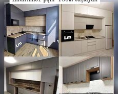 Mətbəx mebellərinin sifarişlə hazırlanması✔️