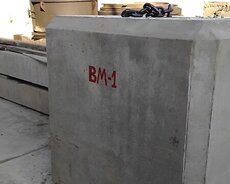 Beton və dəmir-beton boru, plitə, dirək və s