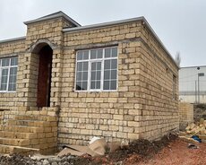 kreditlə 3 otaqli həyət evi