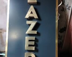 Lazer Reklam Tablosu