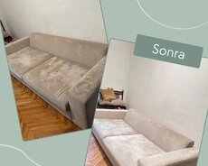 Divanlarin temizliyi