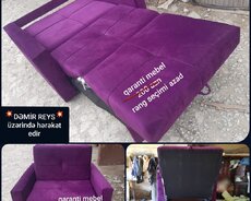 Yeni amerikanka divan taxt çarpayı kreslo