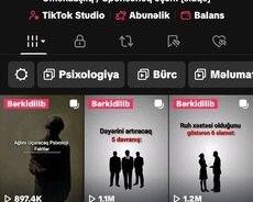 tiktok hesabi satilis
