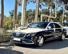 Maybach Sclass 2019 kirayə gelin maşıni