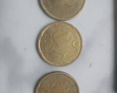 Gerbli 10 qəpik 3 ədəd 2021 ci il