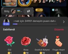 Tiktok hesab satılır 24leveldir