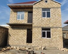 kreditlə 2 mertebeli həyət evi