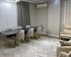 Əhmədli metrosuna yaxın 3 otaqlı tam əşyalı mənzil