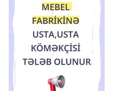 mebel ustası köməkçisi