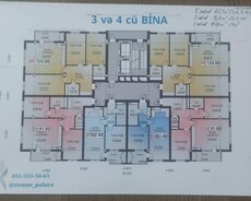 Xəmsə Palas Katlavan mənzillərin satışı