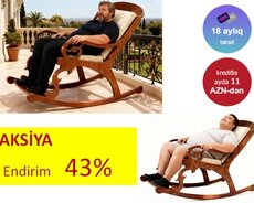 Kreslo kaçalka Yellənən kreslo