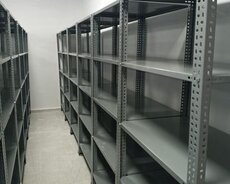 Metal stelaj və refler