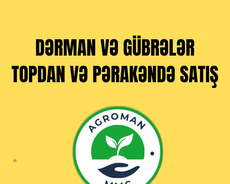 Dərman və gübrələr topdan