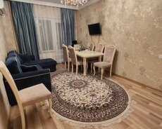 Xətai Metrostansiyası yaxınlığında 2 otaqlı tam əşyalı mənzi