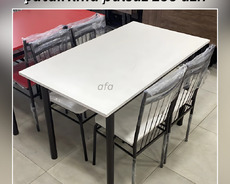 Kafe, bağ, mətbəx üçün masa destleri