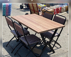 Restoran, kafe, bağ, mətbəx üçün masa desti