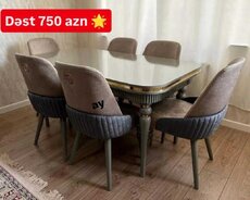 Masa və stullar dəst