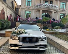 Mercedes Sclass Maybach gelin maşıni sifarişi