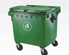 Zibil qabi 1100 ltr tekerli