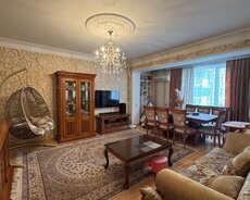 Bakıxanovda 4 otaqlı tam əşyalı əla mənzil